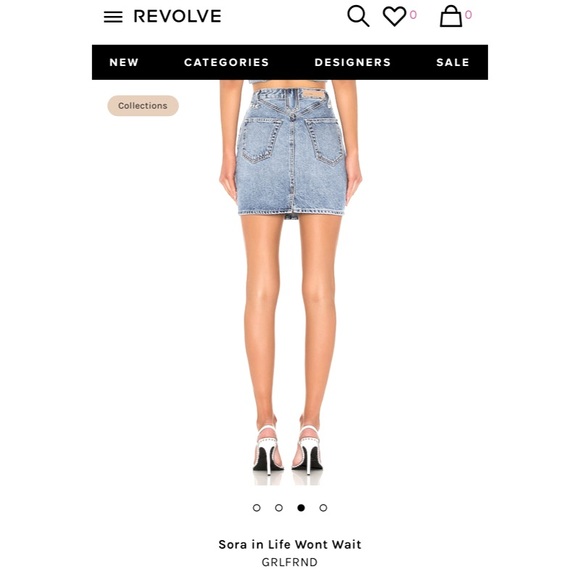 GRLFRND Sora Denim Skirt - Picture 5 of 6